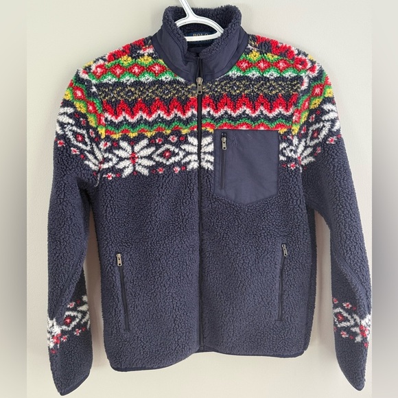 Polo Ralph Lauren Other - Ralph Lauren Fair Isle Teddy Fleece Jacket